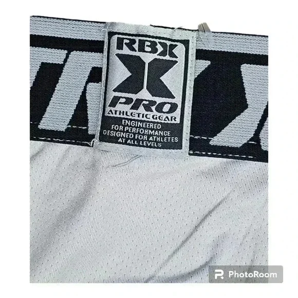 NWT RBX Pro X-Dri Compression Leggings Gray&black men's # CRM716 S or L - Picture 4 of 7